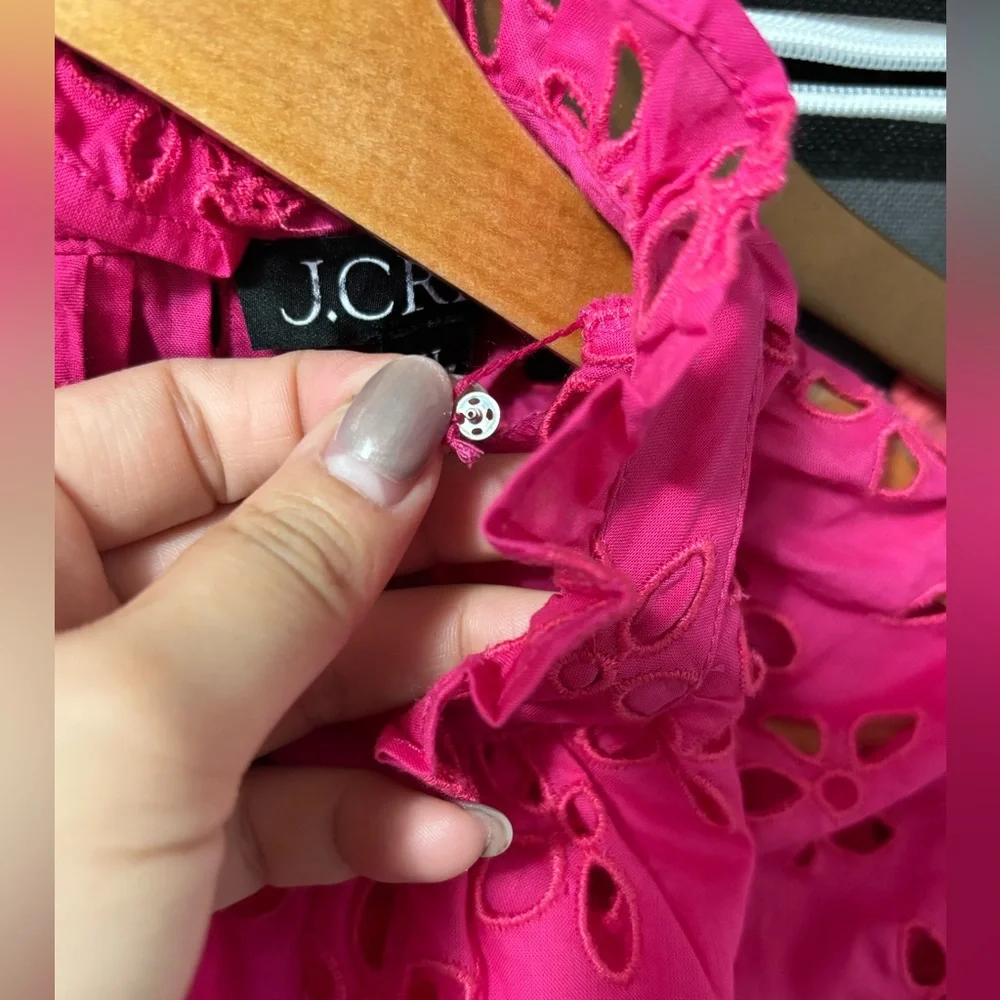 J.crew Ruffleneck Mini Dress Size ST - Picture 8 of 13
